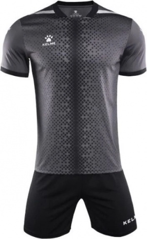 Комплект футбольної форми Kelme DINAMO темно-сіро-чорний 3801098.9201