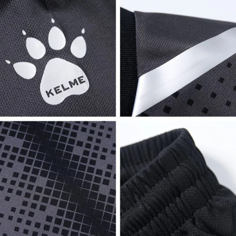 Комплект футбольної форми Kelme DINAMO темно-сіро-чорний 3801098.9201