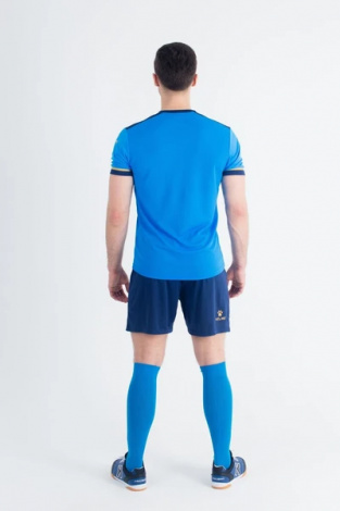 Комплект футбольной формы Kelme SEGOVIA голубо-темно-синий 3871001.9996