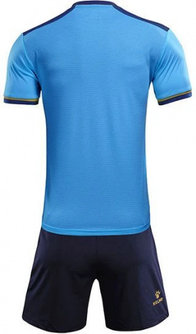 Комплект футбольной формы Kelme SEGOVIA голубо-темно-синий 3871001.9996