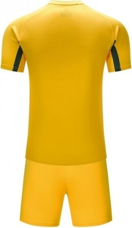 Комплект футбольної форми дитячий Kelme LEON жовто-чорний 7351ZB3130.9712