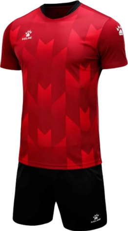 Комплект футбольної форми дитячий Kelme BURGOS червоний 8251ZB3003.9603