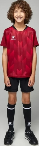 Комплект футбольної форми дитячий Kelme BURGOS червоний 8251ZB3003.9603
