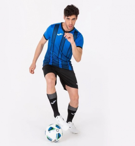 Футболка Joma TIGER II 101464.701 синьо-чорна