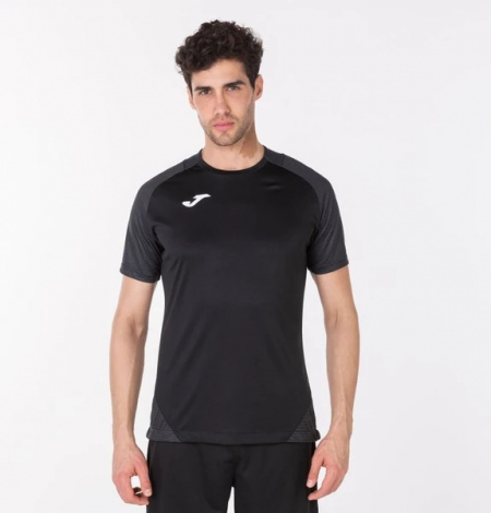 Футболка Joma ESSENTIAL II 101508.110 чорно-сіра