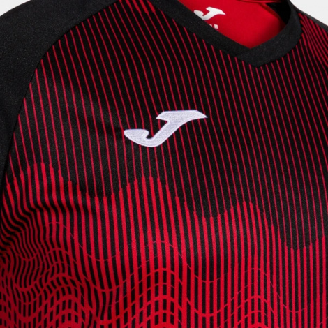 Футболка Joma TIGER VI червоно-чорна 103679.601