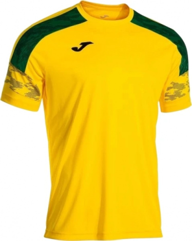 Футболка Joma Championship Viii Short Sleeve T-Shirt Yellow Gree