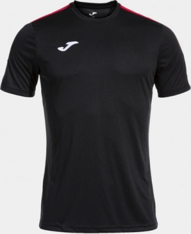 Футболка Joma Olimpiada Short Sleeve T-Shirt Black Red