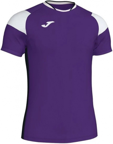 Футболка Joma CREW III 101269.552 фіолетово-біло-чорна