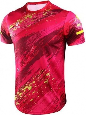 Футболка с коротким рукавом Kelme розовая 8051ZB1003.9602