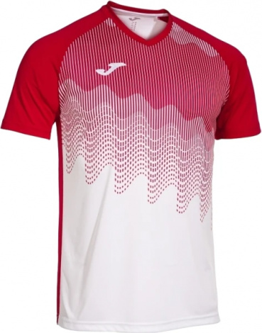 Футболка мужская Joma TIGER VI красно-белая