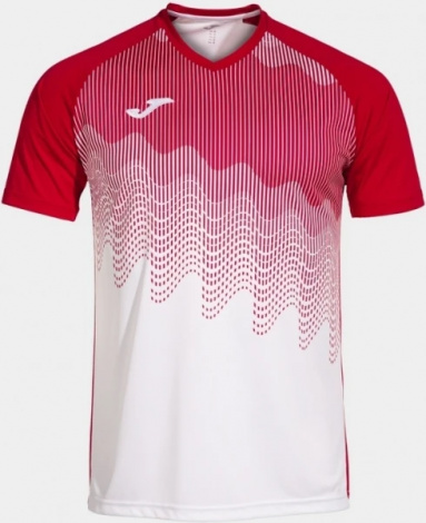 Футболка мужская Joma TIGER VI красно-белая
