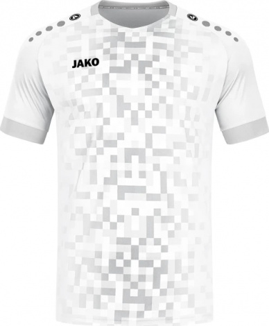 Футболка джерсі Jako PIXEL S/S біла 4241-000