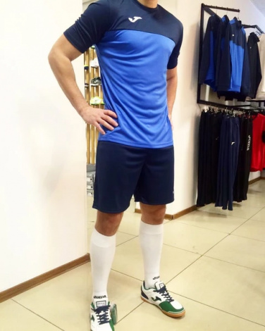 Футболка Joma WINNER 100946.703 синьо-темно-синя