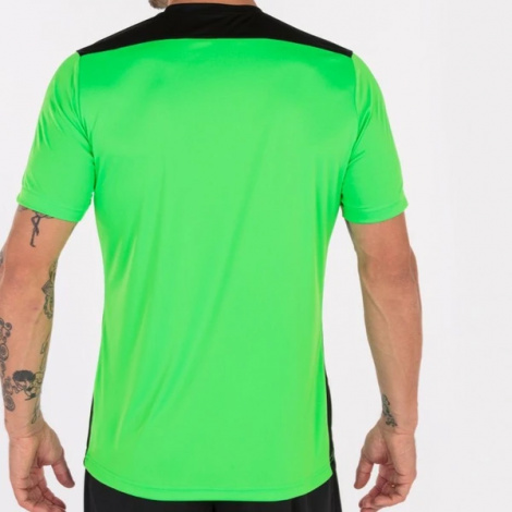 Футболка Joma CHAMPION VI салатово-чорна 101822.021
