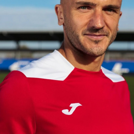 Футболка Joma CHAMPIONSHIP VI красно-белая