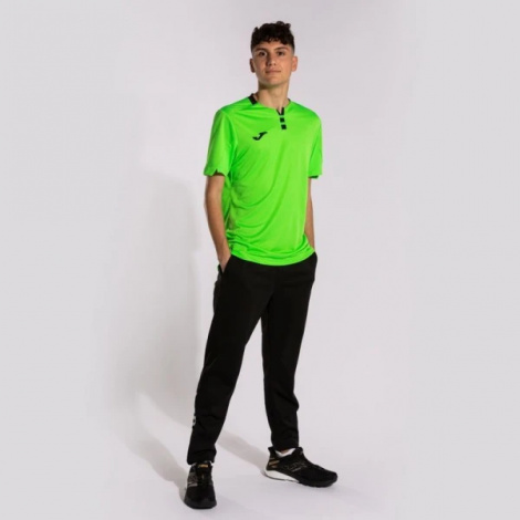 Футболка Joma Gold Iv Short Sleeve T-Shirt Fluor Green Black