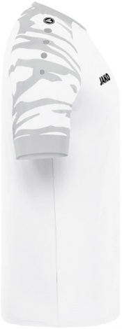 Футболка джерсі Jako POWER S/S біло-сіра 4244-010