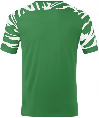 Футболка джерсі Jako POWER S/S зелено-біла 4244-202