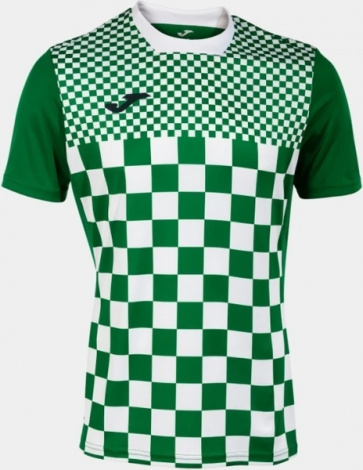 Футболка Joma FLAG III зелено-белая