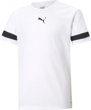 Футболка Puma Teamrise Jersey Jr Белый Детский 128