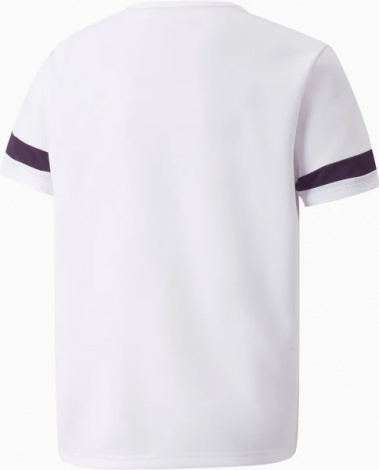 Футболка Puma Teamrise Jersey Jr Белый Детский 128
