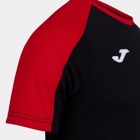Футболка Joma Eco Championship Short Sleeve T-Shirt Black Red