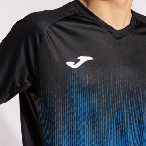 Футболка Joma TIGER IV чорно-синя 102764.701