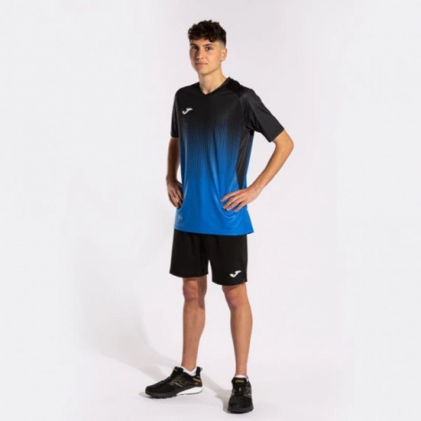 Футболка Joma TIGER IV чорно-синя 102764.701
