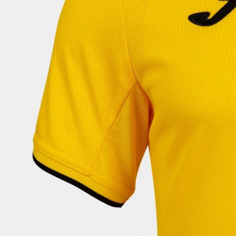 Футболка Joma Toletum Iv Short Sleeve T-Shirt Yellow Black