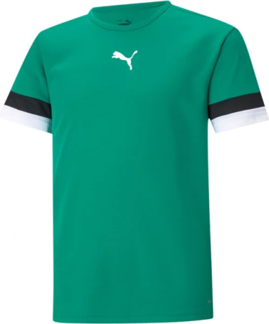 Футболка Puma Teamrise Jersey Jr Зеленый Детский 140
