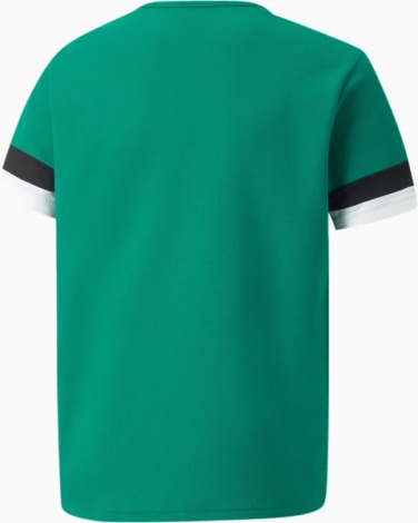 Футболка Puma Teamrise Jersey Jr Зеленый Детский 140