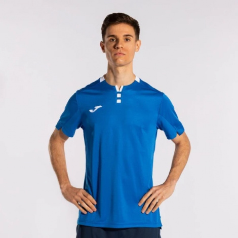 Футболка Joma Gold Iv Short Sleeve T-Shirt Royal White