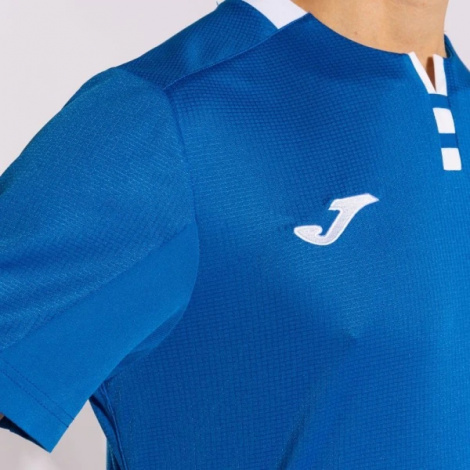 Футболка Joma Gold Iv Short Sleeve T-Shirt Royal White