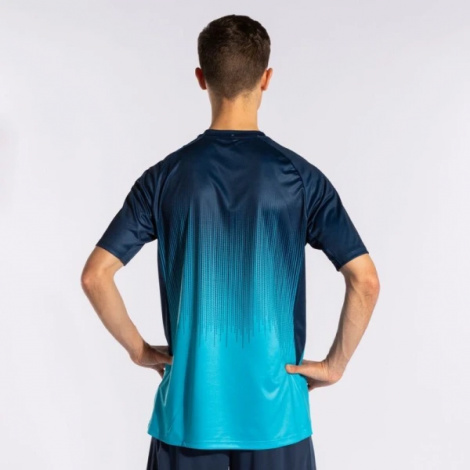 Футболка Joma TIGER IV темно-синьо-бірюзова 102764.013