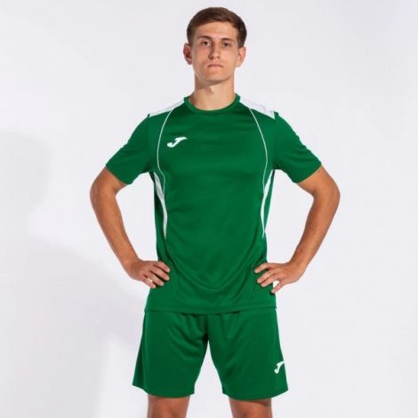Футболка Joma CHAMPIONSHIP VII зелено-белая