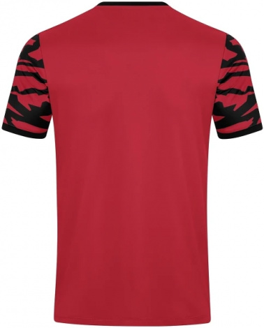 Футболка джерсі Jako ANIMAL S/S червоно-чорна 4242-111