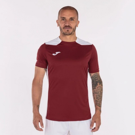 Футболка Joma CHAMPION VI бордово-біла 101822.672