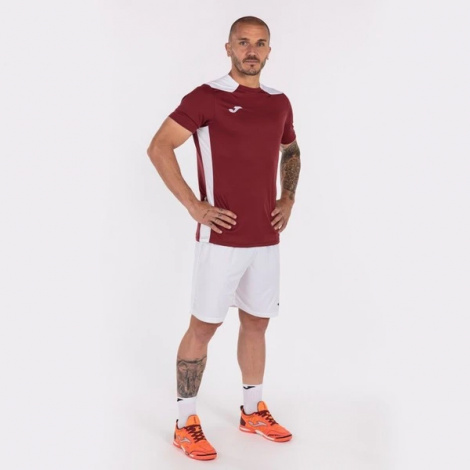Футболка Joma CHAMPION VI бордово-біла 101822.672