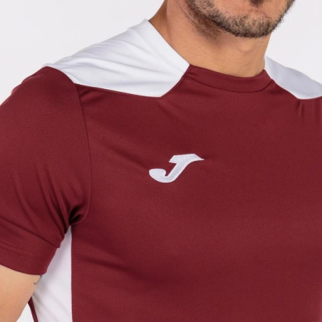 Футболка Joma CHAMPION VI бордово-біла 101822.672