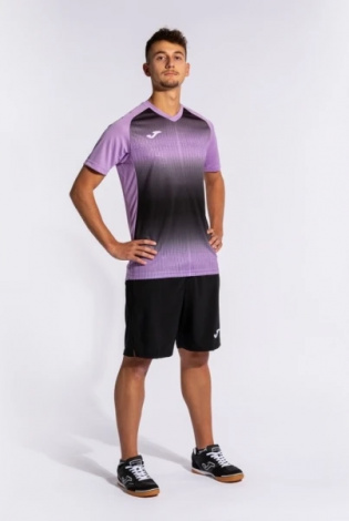 Футболка Joma TIGER V рожево-чорна 103235.561