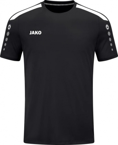 Футболка джерсі Jako POWER S/S чорно-біла 4223-800