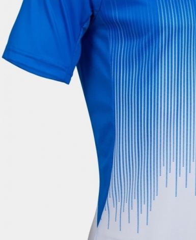 Футболка Joma Tiger Iv Short Sleeve T-Shirt White Royal