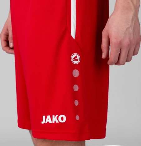 Шорти Jako ALLROUND червоно-білі 4499-110