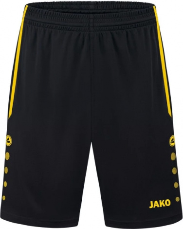 Шорти Jako ALLROUND чорно-жовті 4499-803