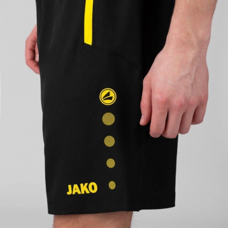 Шорти Jako ALLROUND чорно-жовті 4499-803