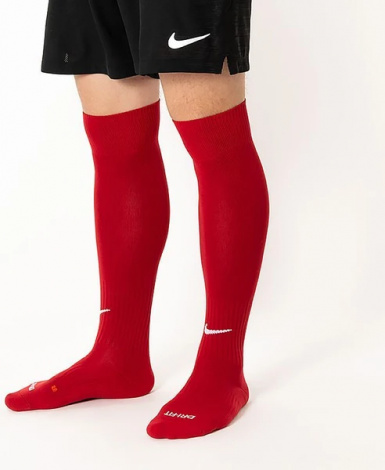 Гетри футбольні Nike CLASSIC DRI-FIT FOOTBALL червоні SX4120-601