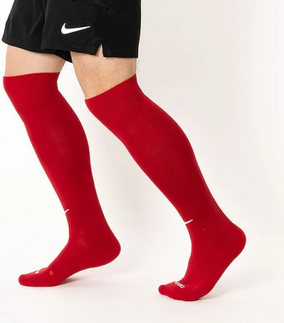 Гетри футбольні Nike CLASSIC DRI-FIT FOOTBALL червоні SX4120-601