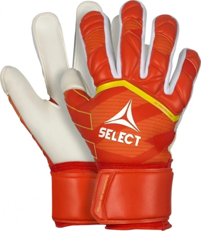 Воротарські рукавички Select 34 PROTECTION V24 оранжево-білі 601343-606