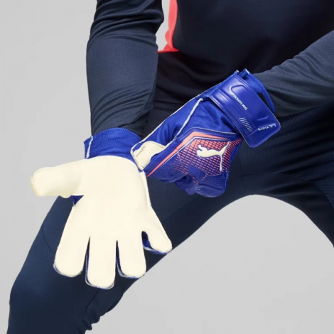 Воротарські рукавиці Puma ULTRA PLAY RC синьо-білі 041952-01